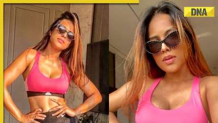 Watch: Nia Sharma gives perfect inspiration to workout, looks hot flaunting hula hoop skills
