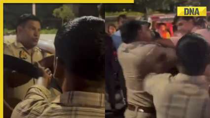 Video: Three men thrash cop in Noida after being asked to follow rules, held