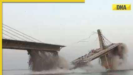 Bihar: Under construction bridge collapses in Bhagalpur, video surfaces