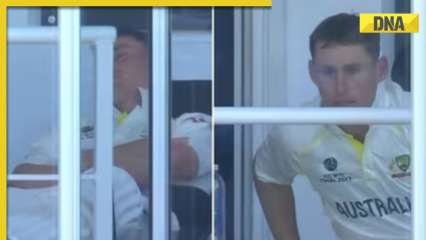Watch: Marnus Labuschagne caught sleeping with pads on, wakes up in hurry after David Warner’s wicket