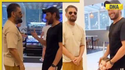 Viral video: Suniel Shetty’s heartwarming encounter with Shahid Afridi and his daughters is a must-watch