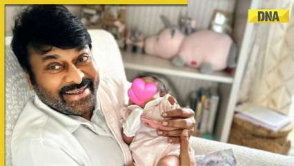 Ram Charan’s birthday post for Chiranjeevi has veteran actor holding his granddaughter Klin Kaara, see viral photo