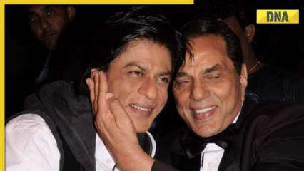 Dharmendra shares adorable pic hugging ‘beta’ Shah Rukh Khan, wishes him luck for Jawan, fans say ‘two legends together’