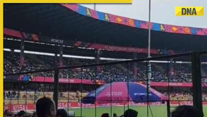 IPL craze in World Cup: Chinnaswamy crowd bursts loud into ‘RCB’ chants during AUS vs PAK match, watch viral video