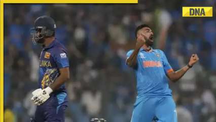 Watch: Mohammad Siraj’s 3 early scalps destroy Sri Lanka’s top order in IND vs SL WC 2023 match
