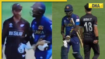 NZ vs SL: Kane Williamson, Trent Boult playfully tease Angelo Mathews over his ‘timed out’ dismissal – Watch