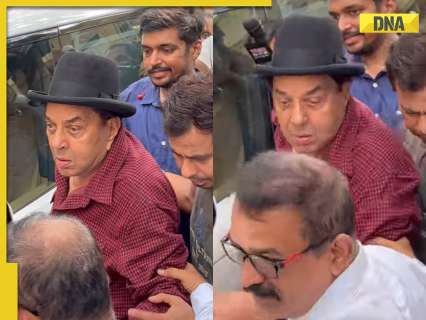 'Jo mujhse bulwana chahte ho...': Angry Dharmendra lashes out after casting his vote in Lok Sabha Elections 2024