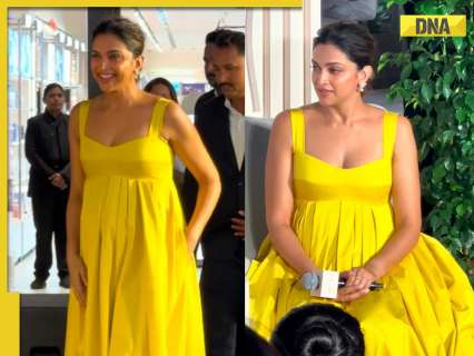 Watch: Deepika Padukone radiates in yellow dress, netizens notice 'mummy wala glow', call her 'prettiest mom'