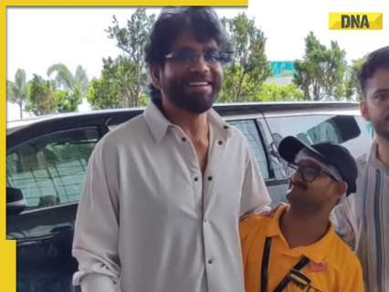 Watch: Nagarjuna meets differently-abled fan who was pushed by his bodyguard at airport, netizens react