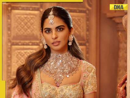 Isha Ambani's rare multi-coloured diamond necklace for Anant Ambani-Radhika Merchant's wedding took 4000 hours to make