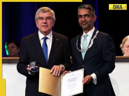 Abhinav Bindra honored with prestigious 'Olympic Order' at IOC session in Paris