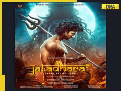 Sudheer Babu embarks on supernatural journey with Jatadhara - First look and title unveiled