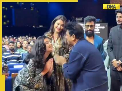 Watch: Aishwarya Rai's daughter Aaradhya touches Shiva Rajkumar's feet in viral video, fans praise her upbringing