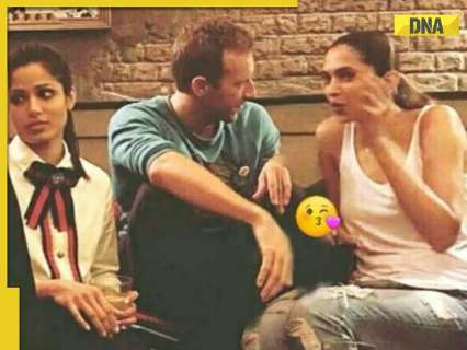 Deepika Padukone bonds with Coldplay's Chris Martin at Shah Rukh Khan's Mannat; pic goes viral