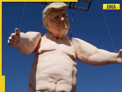 43-feet tall naked statue of Donald Trump removed from Las Vegas due to...