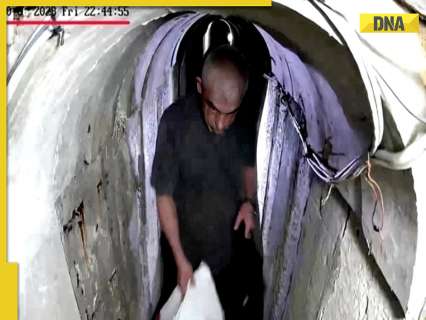 'Modern showers, cologne, kitchen, Rs...': Israeli forces unveil luxurious bunker of ex-Hamas chief Yahya Sinwar