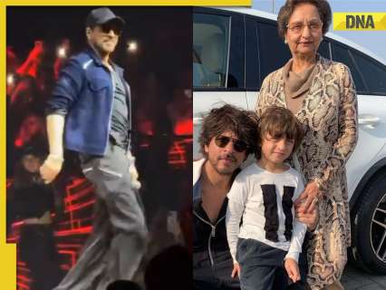 Shah Rukh Khan grooves with mother-in-law Savita Chibber at event in Dubai, video goes viral