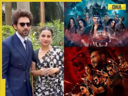 Kartik Aaryan, Vidya Balan react to Bhool Bhulaiyaa 3 vs Singham Again clash: 'Agar hum teeno bahar khade ho toh...'