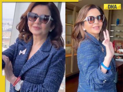 Nita Ambani spotted wearing 18-carat white gold watch at IPL auction, it costs Rs...