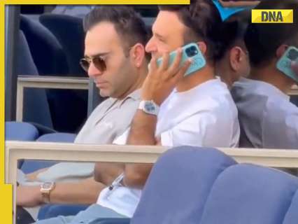 Virat Kohli's brother Vikas's video wearing Patek Philippe luxurious watch worth over Rs 2 cr during IND vs AUS match in CT2025 goes viral