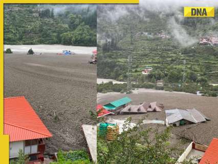 Another cloudburst in Uttarkashi causes landslide near Indian Army Camp, SHOCKING video surfaces