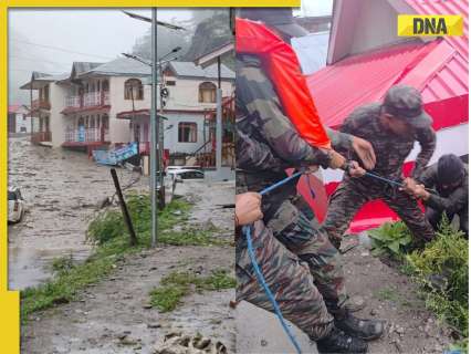 Uttarkashi cloudbursts: Flashfloods claim 4 lives, 8-10 soldiers missing, check key updates