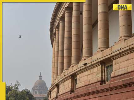 Moški splezal čez zid parlamenta v Indiji, ga prijeli