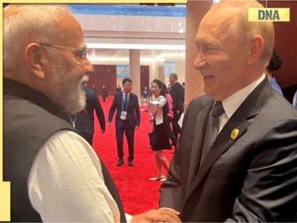 SCO Summit: PM Modi hugs Russia's Vladimir Putin amid US tariff strain, says 'always a delight'