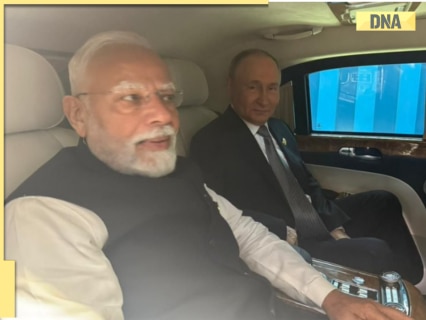 SCO Summit: PM Modi, Russian President Vladimir Putin share ride to bilateral meet venue, see pic