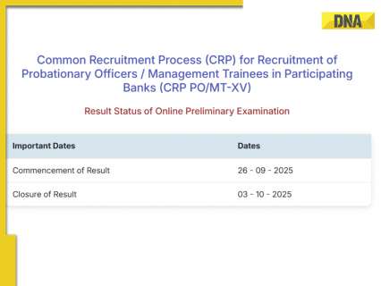 IBPS PO Result 2025 DECLARED: Get direct LINK to download scorecard here thumbnail