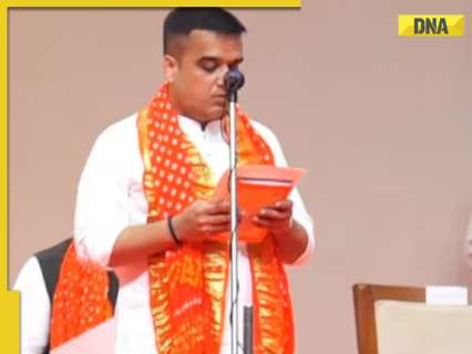 Gujarat cabinet reshuffle: Home Minister Harsh Sanghvi takes oath as Deputy CM