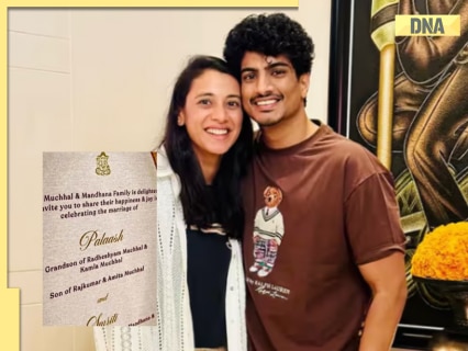 Fact check: Smriti Mandhana and Palash Muchhal's wedding card leaked? Here's what we know