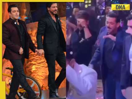 Viral Video: Shah Rukh Khan and Salman Khan Dance to O Oh Jaane Jaana, Fans Love It