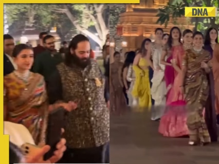 Radhika Merchant Wears Sabyasachi, Diamonds at Jamnagar Wedding
