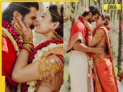 Viral images: Rashmika Mandanna introduces Vijay Deverakonda as ‘my husband’, drops images from marriage ceremony ceremonies, credit him for…