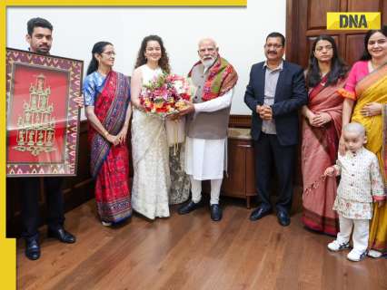 Kangana Ranaut celebrates 40th birthday with PM Narendra Modi: 'Mere liye yeh ek yaadgaar janamdin raha'