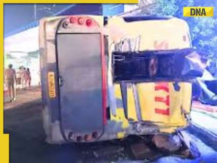 Delhi: 2 killed, several injured as double-decker bus carrying 25 passengers overturns in Karol Bagh