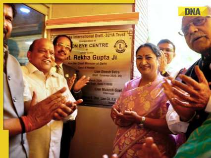 Delhi CM Rekha Gupta inaugurates Lions Eye Centre in Shalimar Bagh, says Rs 12,645 crore allocated for healthcare