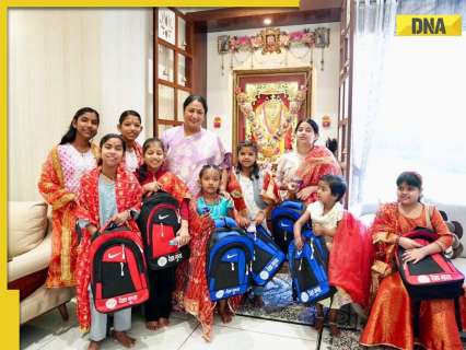 Delhi CM Rekha Gupta performs kanya pujan on Durga Ashtami, says, 'worshipping daughters filled my heart'