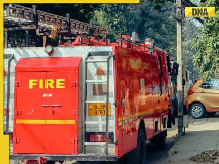 Delhi: 4 injured after jumping from first floor during Bhajanpura fire, investigation underway