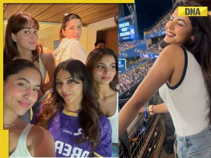 MI vs KKR IPL 2026: Suhana Khan, Ananya Panday, Shanaya Kapoor attend star-studded match, See pics