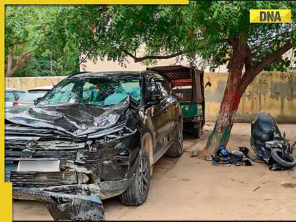 Gurugram Crash: 2 killed after wrong-way car hits bike taxi in Sector 57; probe underway