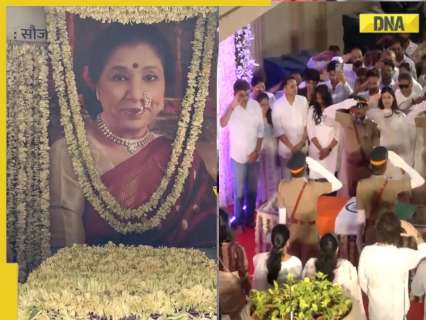 Asha Bhosle funeral: Legendary singer gets salute from police, will be cremated with full state honours, military band, cremation will happen at this place