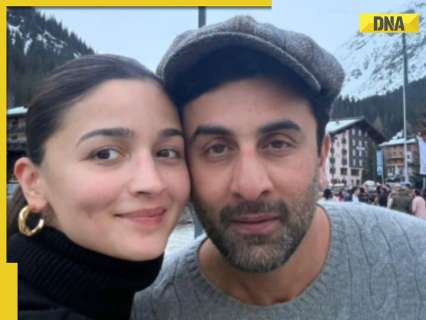 Alia Bhatt celebrates fourth wedding anniversary with Ranbir Kapoor on a snowy vacation: 'Tu saath hain toh din raat hain'