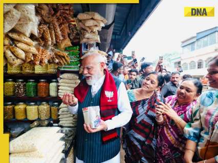 West Bengal Election 2026: PM Modi takes sudden break to enjoy Jhalmuri at Jhargram, sparks row