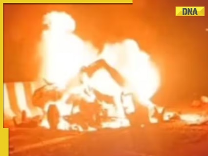 UP's Mirzapur accident: 4 children among 9 people burn alive in deadly multi-vehicle collision; 2 others die; details here