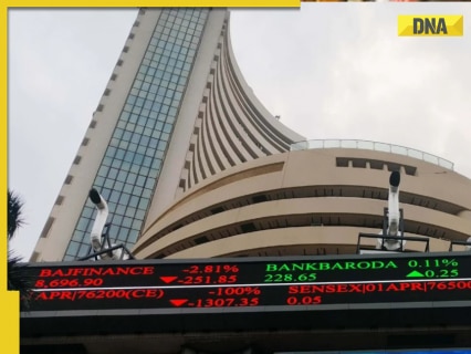 Sensex declines over 600 points, Nifty remains below 24,300 amid US-Iran fragile ceasefire; Reliance, Tata Steel gain