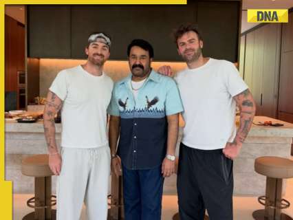 The Chainsmokers meet their 'new friend' Mohanlal ahead of Dallas show, netizens call it 'biggest crossover of 2026'