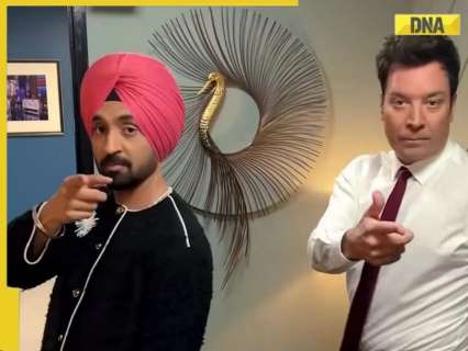Viral video: Diljit Dosanjh crashes internet, makes Jimmy Fallon do bhangra on Morni, international host aces with perfection, fans react