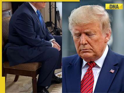 Donald Trump was wearing 'diaper'? US President's photo with unusual bulge under suit goes viral, netizens say, 'morbidly obese'